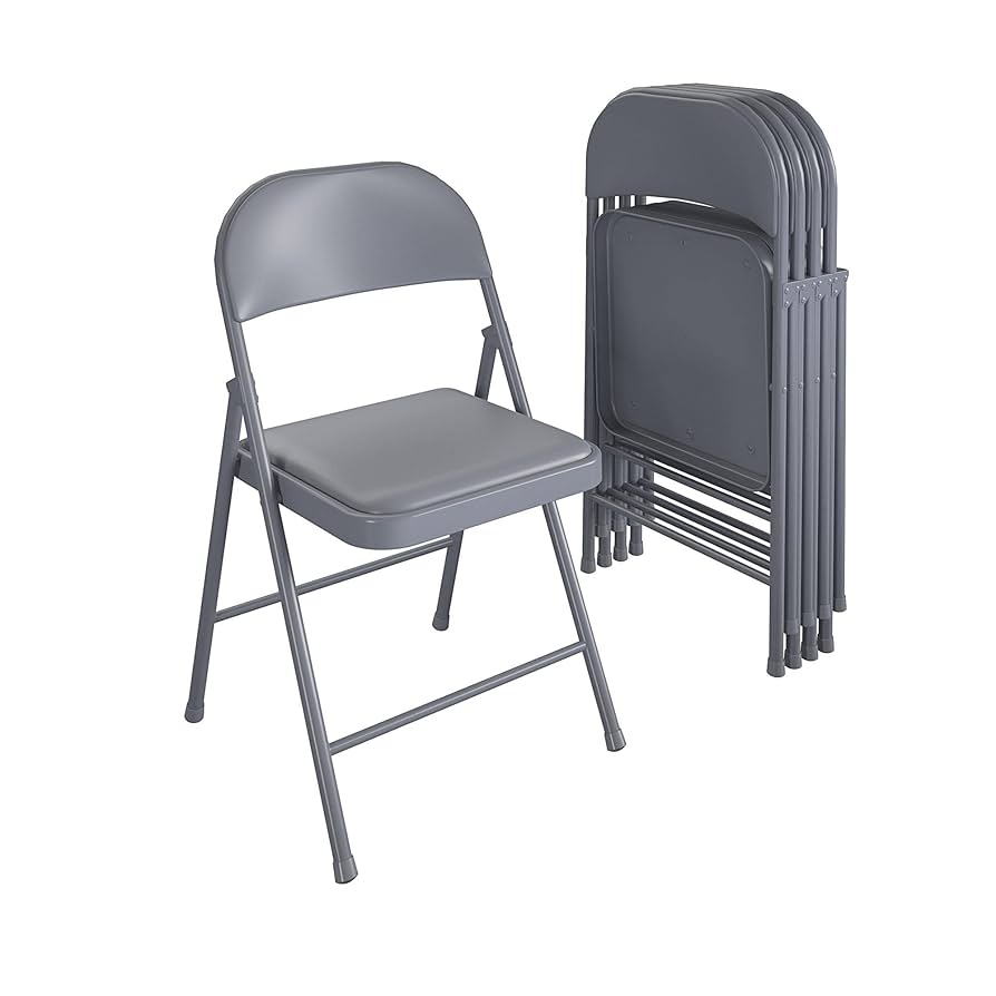 小物 FCRB FOLDING CHAIR Amazon.com: zxhrybh Folding Chairs, PU Padded Folding Chair